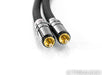Transparent Super RCA Cables; 1m Pair Interconnects