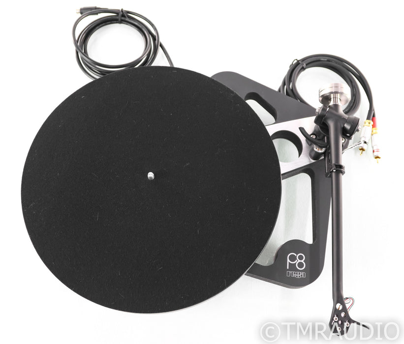 Rega Planar 8 Belt Drive Turntable; Black; P8; Apheta 3 MC Cartridge