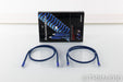 AudioQuest Diamondback RCA Cables; 1m Pair Interconnects