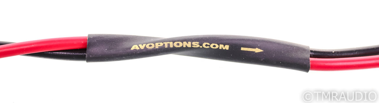 AV Options Twisted 56 Deep-Cryo Speaker Cables; 3.5m Pair