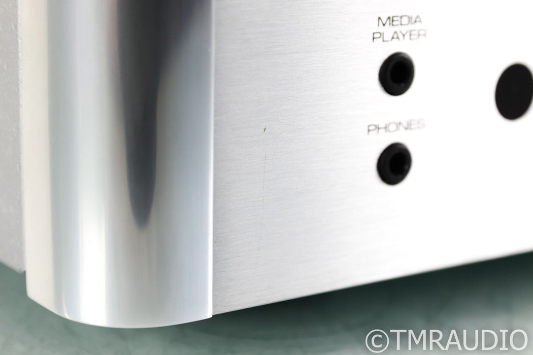 Rotel RC-1550 Stereo Preamplifier; RC-1550; MM Phono; Silver (No Remote)