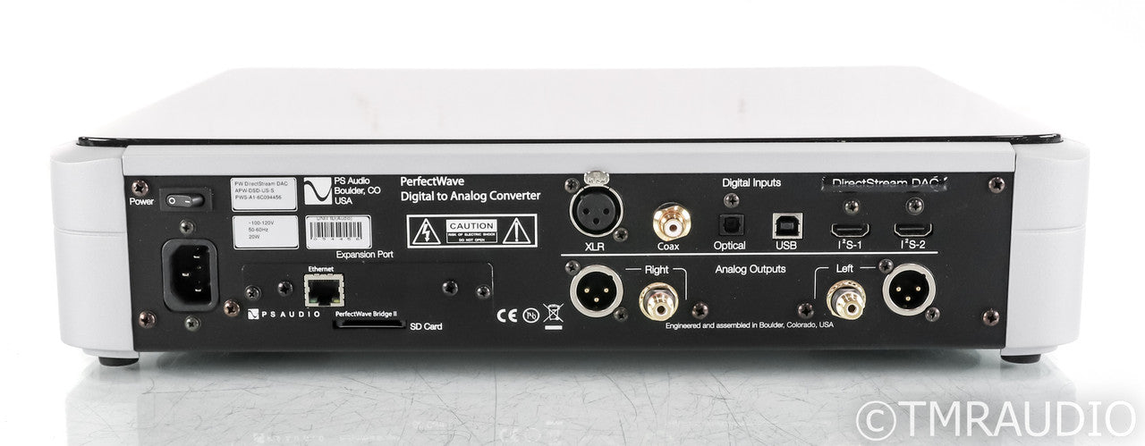 PS Audio PerfectWave DirectStream DAC; D/A Converter; Silver; Remote; DSD (Used)