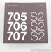 B&W 706 S2 Bookshelf Speakers; Rosenut Pair