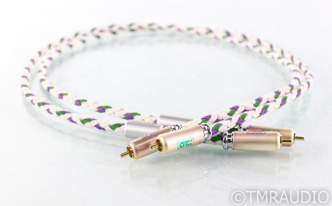 XLO Reference 3 RAC Cables; 1m Pair Unbalanced Interconnects