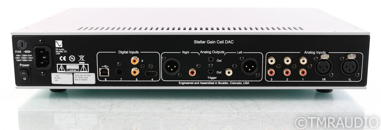 PS Audio Stellar Gain Cell DAC; D/A Converter; Silver; Remote (Used)