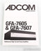 Adcom GFA 7607 7 Channel Power Amplifier; GFA-7607; Black