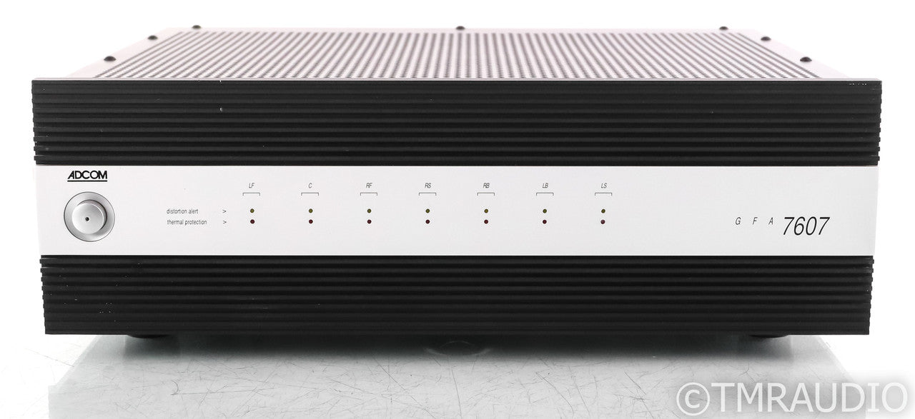 Adcom GFA 7607 7 Channel Power Amplifier; GFA-7607; Black