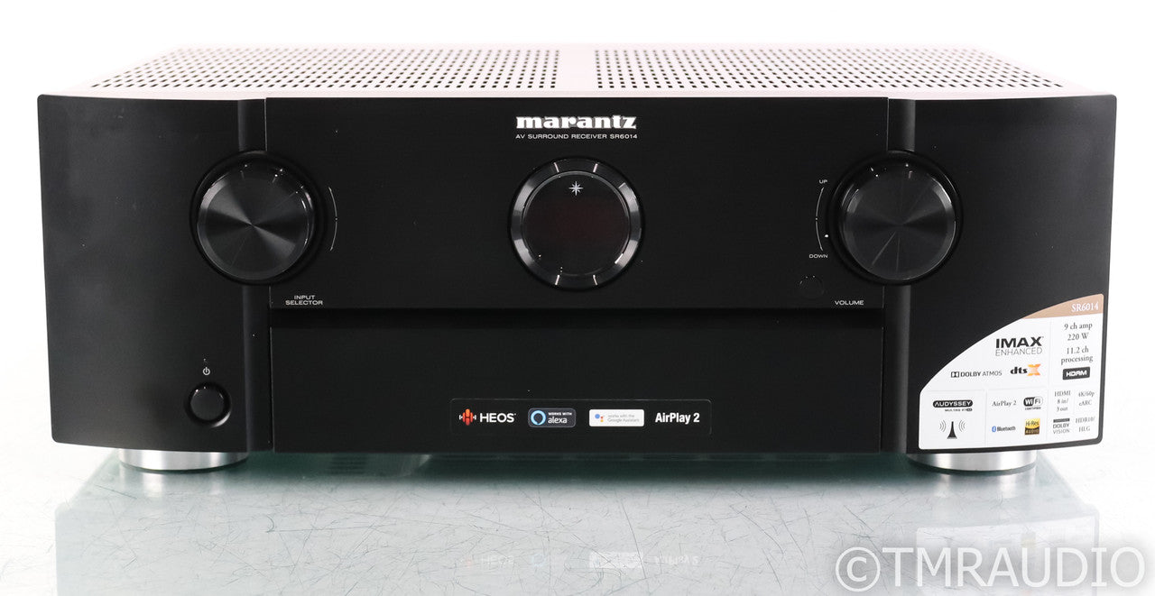 Marantz SR 6014 9.2 Channel Home Theater Receiver; SR-6014; MM Phono; Remote