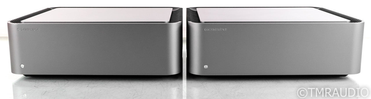 Cambridge Audio Edge M Mono Power Amplifiers; Silver Pair