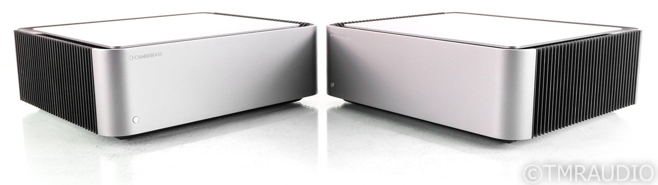 Cambridge Audio Edge M Mono Power Amplifiers; Silver Pair