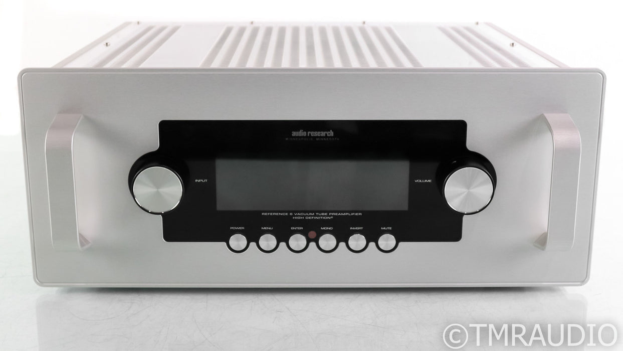 Audio Research Reference 6 Stereo Tube Preamplifier; Remote (Very Low Hours)