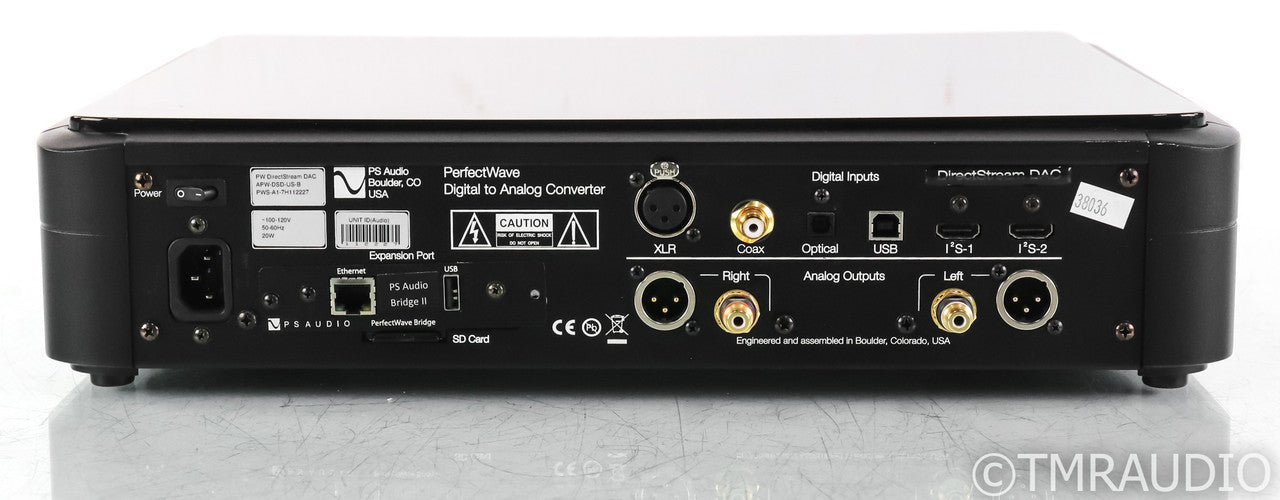 PS Audio PerfectWave DirectStream DAC; D/A Converter; Remote; Bridge II (Used)