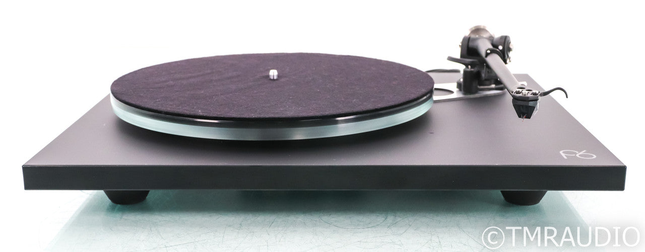 Rega Planar 6 Belt Drive Turntable; P6; Black; Ania MC Cartridge