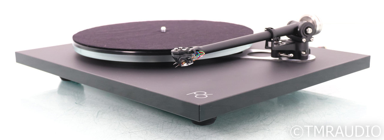 Rega Planar 6 Belt Drive Turntable; P6; Black; Ania MC Cartridge