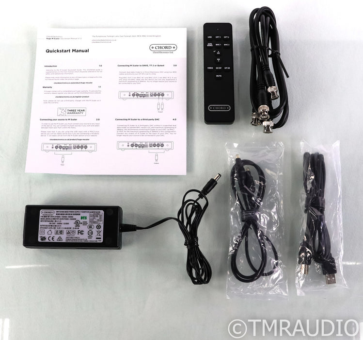 Chord Electronics Hugo M Scaler Digital Upscaler; D/D Converter; Remote; USB