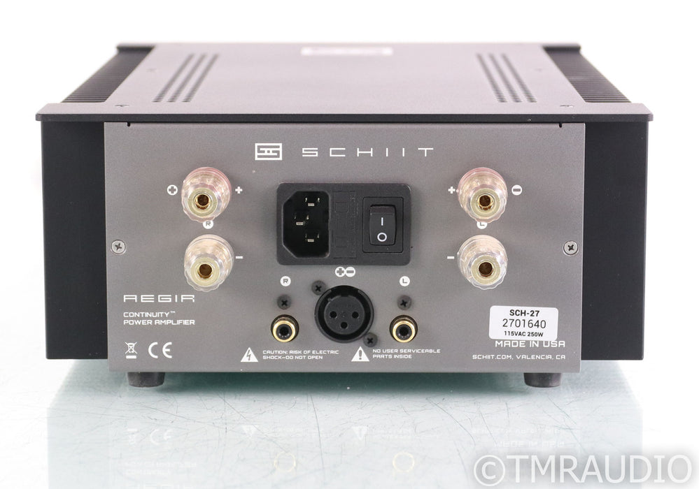Schiit Audio Aegir Stereo Power Amplifier; Black