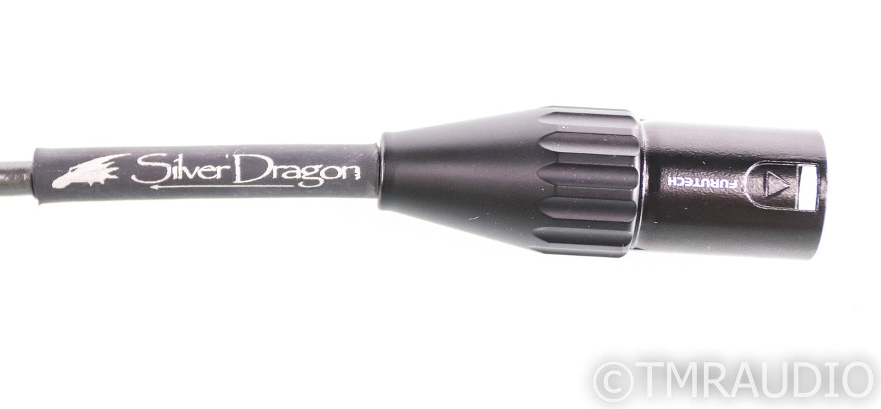 Moon Audio Silver Dragon V3 Balanced Headphone Cable; 10ft; For Focal Utopia