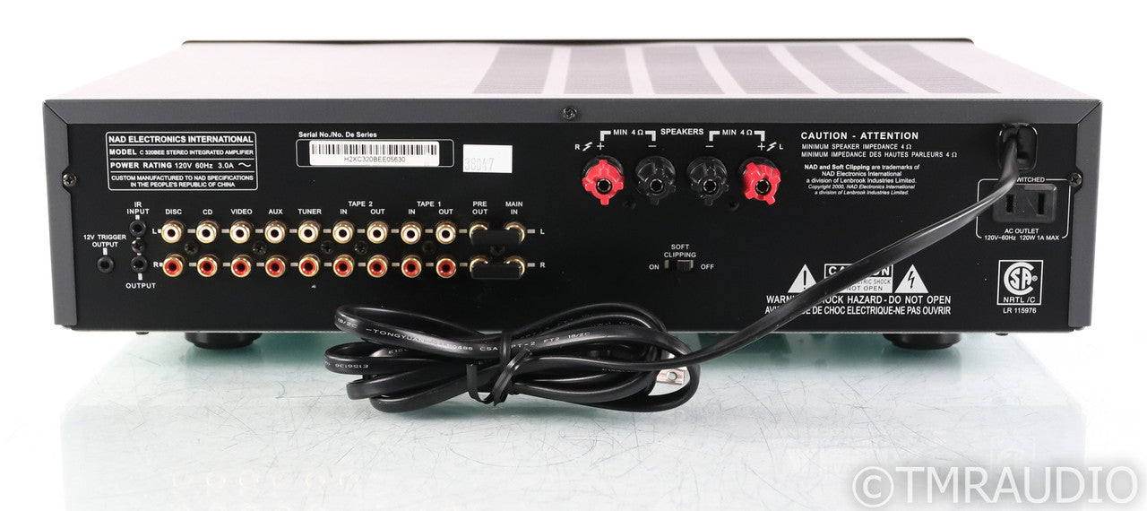 NAD C 320BEE Stereo Integrated Amplifier; 320-BEE (No Remote)