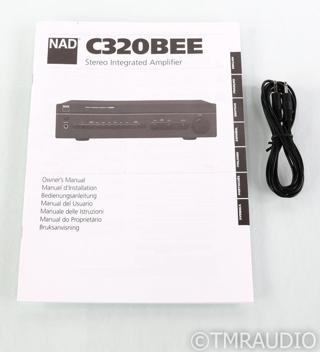NAD C 320BEE Stereo Integrated Amplifier; 320-BEE (No Remote)