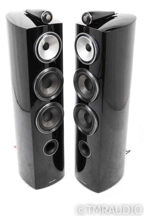 B&W 804 D3 Floorstandling Speakers; Gloss Black Pair; Diamond Series