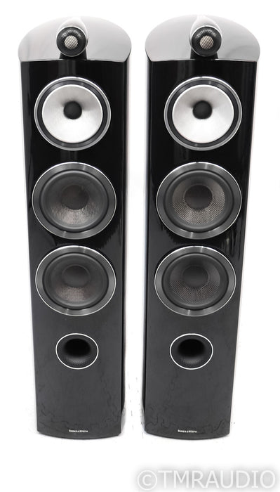 B&W 804 D3 Floorstandling Speakers; Gloss Black Pair; Diamond Series