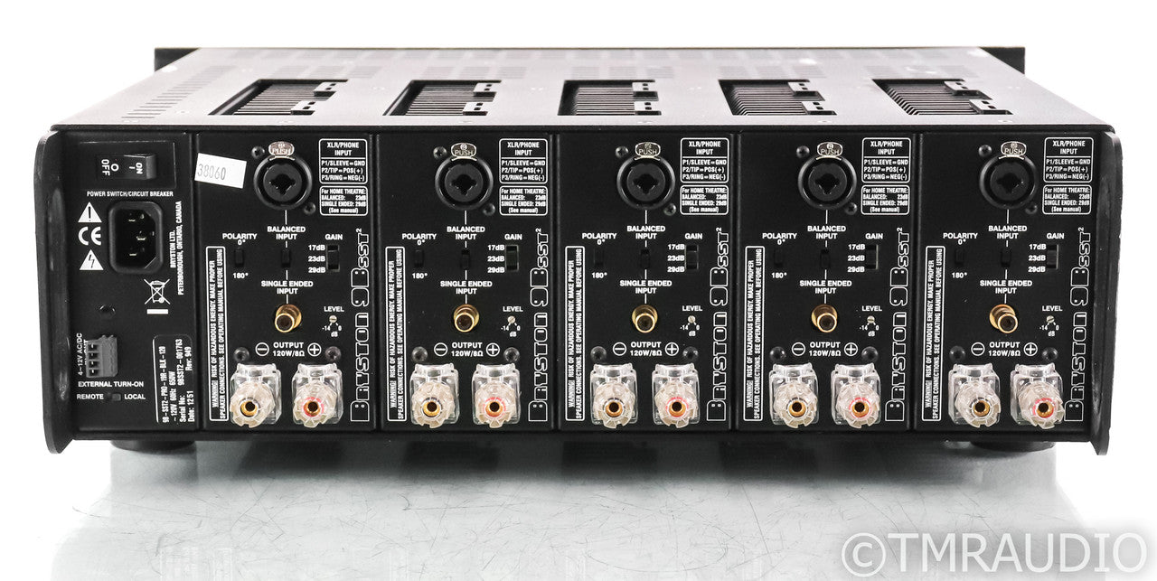 Bryston 9B SST2 5 Channel Power Amplifier; 9BSST Squared