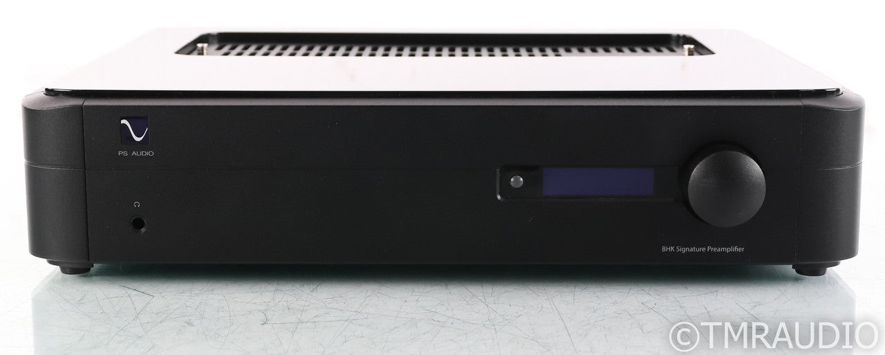 PS Audio BHK Signature Hybrid Tube Preamplifier; Black; Remote (Used)
