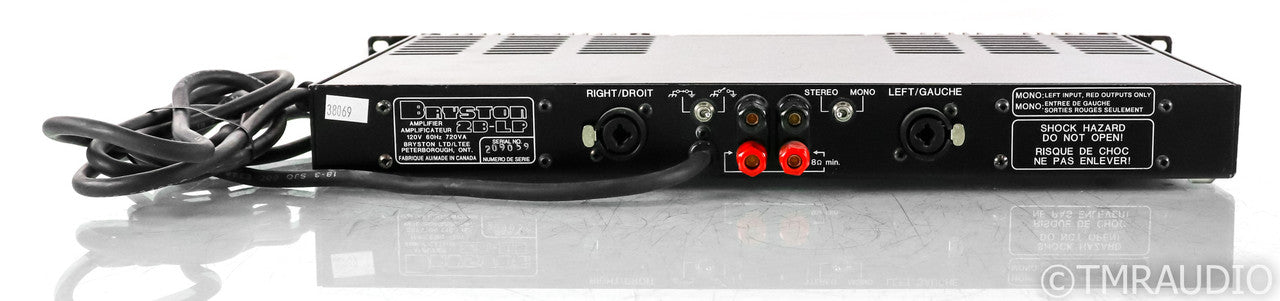 Bryston 2B-LP Stereo Power Amplifier; 2BLP
