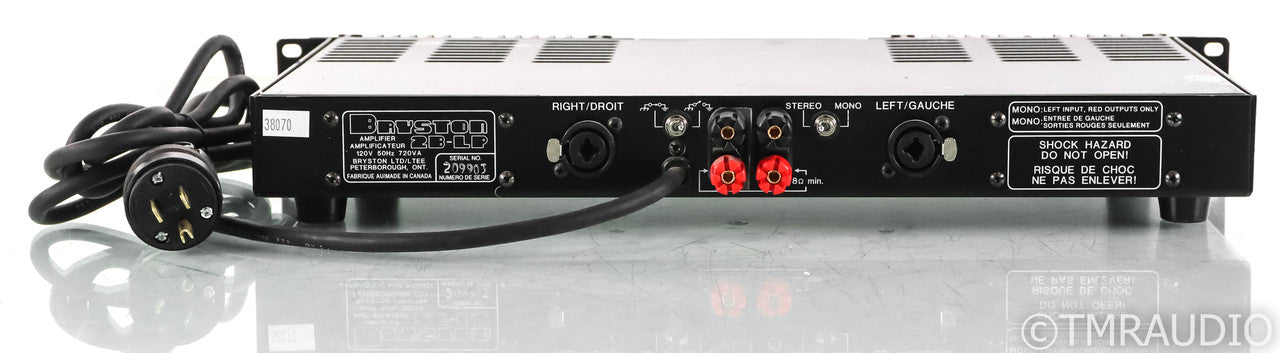 Bryston 2B-LP Stereo Power Amplifier; 2BLP