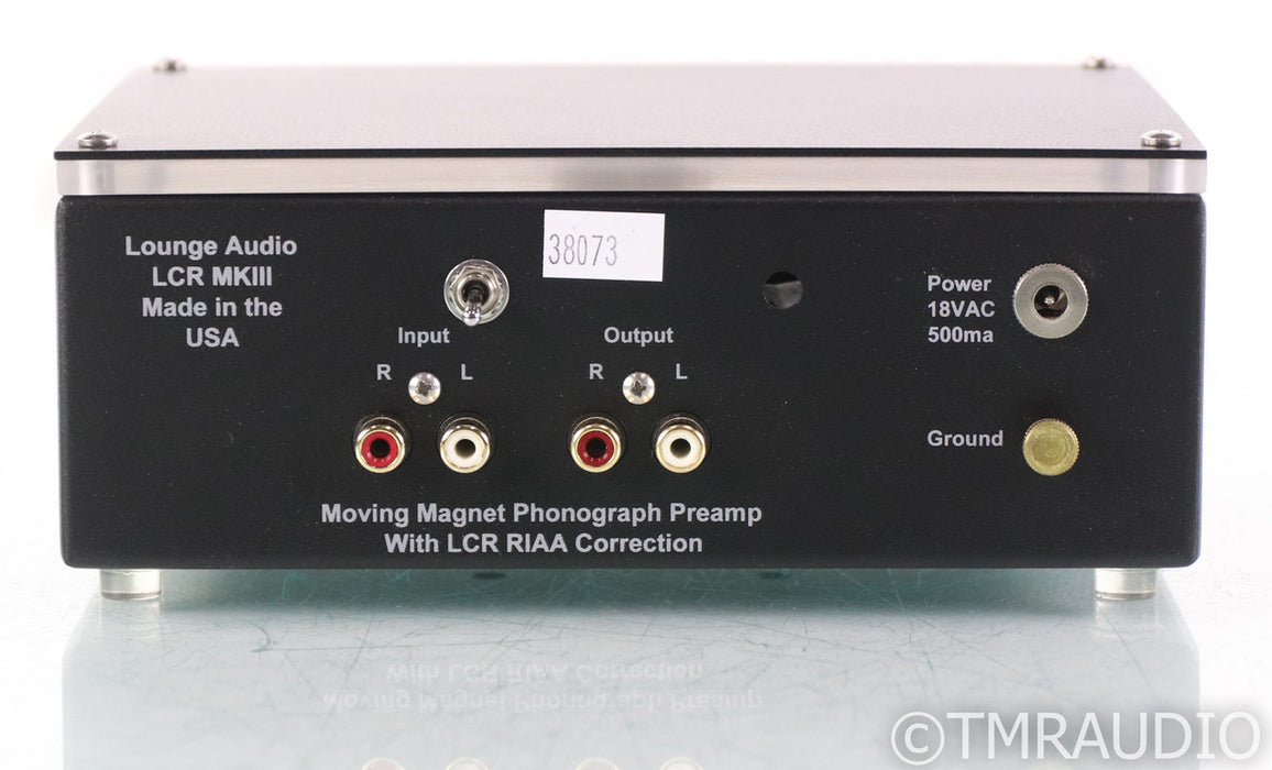 Lounge LCR MKIII Silver MM Phono Preamplifier; MK 3; Moving Magnet; Mono Switch
