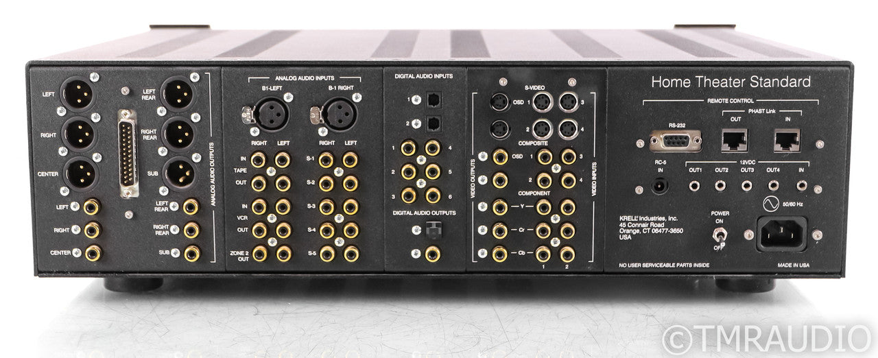 Krell Home Theater Standard 5.1 Channel Processor; KAV-HTS; Black (No Remote)