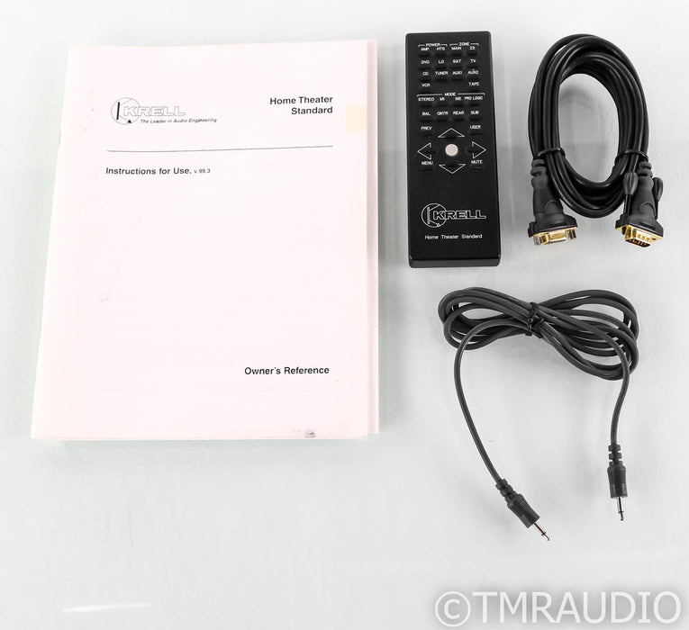 Krell Home Theater Standard 5.1 Channel Processor; KAV-HTS; Black (No Remote)