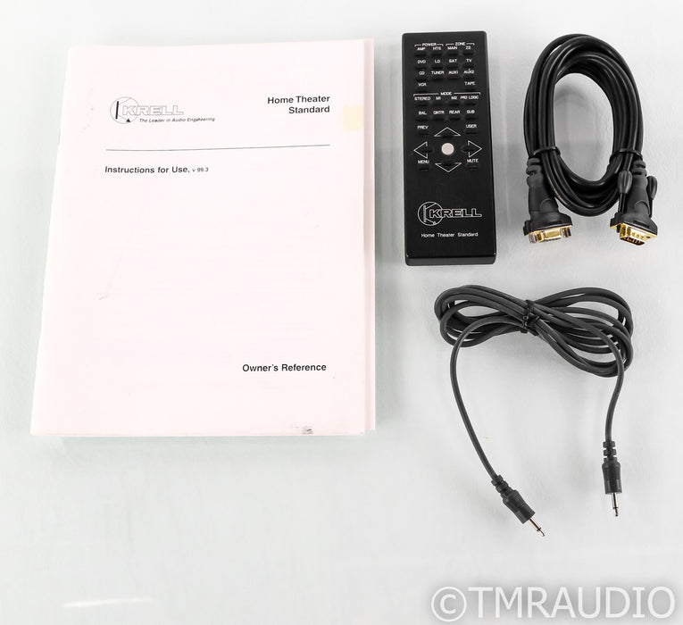 Krell Home Theater Standard 5.1 Channel Processor; KAV-HTS; Black; Remote