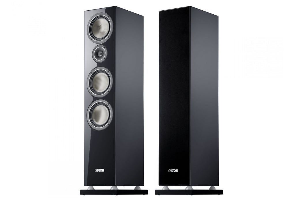 Canton Chrono SL 596.2 DC Floorstanding Speakers; Black Pair (New)