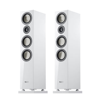 Canton Chrono SL 596.2 DC Floorstanding Speakers; White Pair (New)