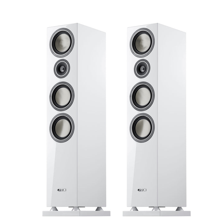 Canton Chrono SL 596.2 DC Floorstanding Speakers; White Pair (New)
