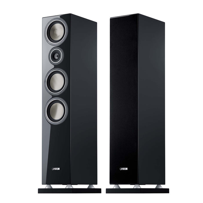 Canton Chrono SL 586.2 DC Floorstanding Speakers; Black Pair (New)