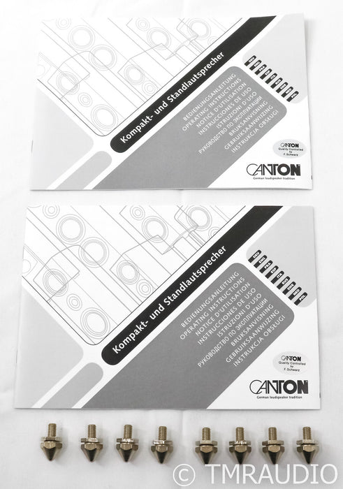 Canton Chrono 90 DC Floorstanding Speakers; Black Pair (New)