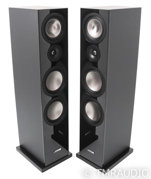 Canton Chrono 90 DC Floorstanding Speakers; Black Pair (New)