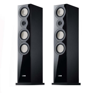 Canton Chrono 80 DC Floorstanding Speakers; Black Pair (New)