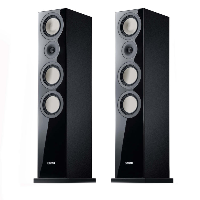 Canton Chrono 80 DC Floorstanding Speakers; Black Pair (New)