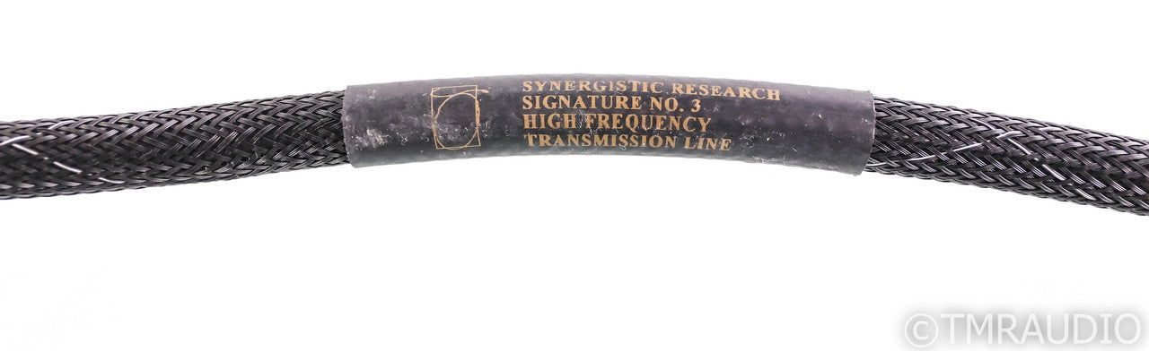 Synergistic Research Signature No.3 Speaker Cables; 6frt Pair; High Frequency