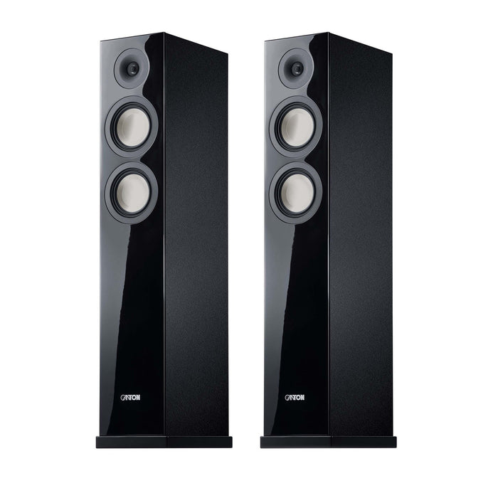 Canton Chrono 70 Floorstanding Speakers; Black Pair (New)