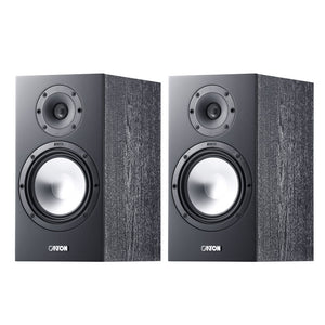 Canton GLE 436.2 Bookshelf Speakers; Black Pair (New)