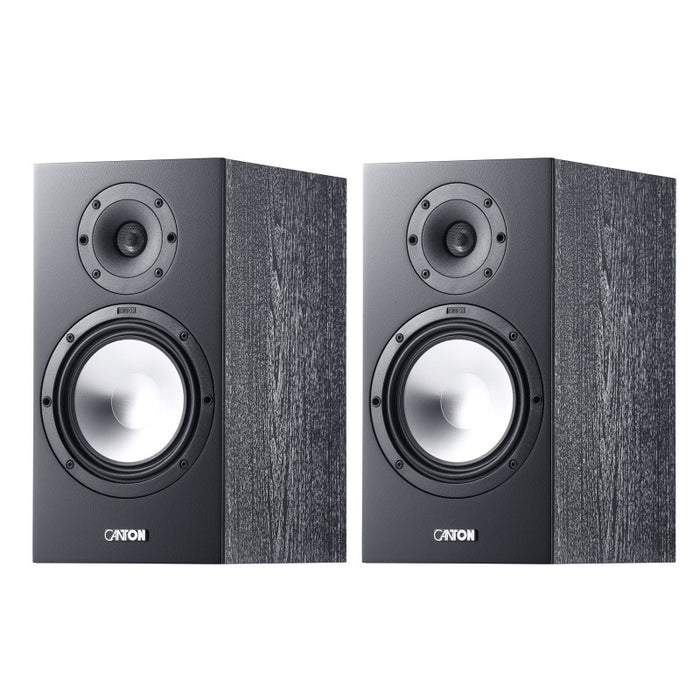 Canton GLE 436.2 Bookshelf Speakers; Black Pair (New)