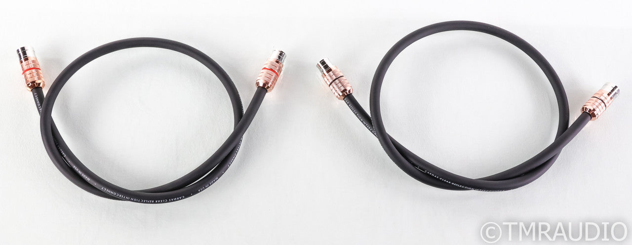 Cardas Clear Reflection XLR Cables; 1m Pair Balanced Interconnects (Open Box)