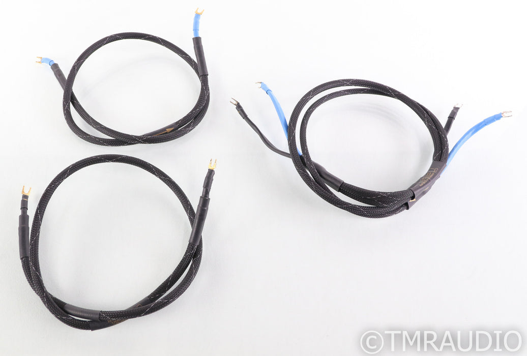 Synergistic Research Signature No.2/No.3 Speaker Cables; 4ft Pair