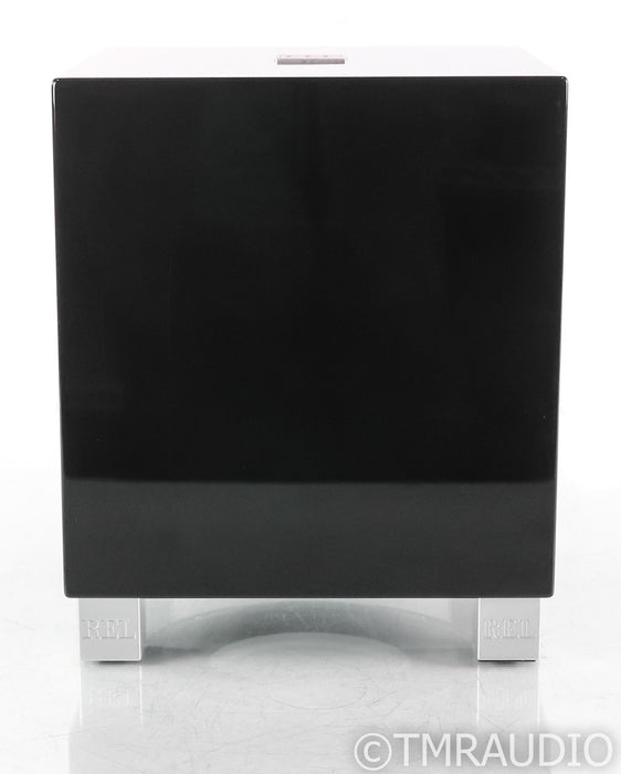 REL T/5i 8" Powered Subwoofer; Gloss Black; T5i