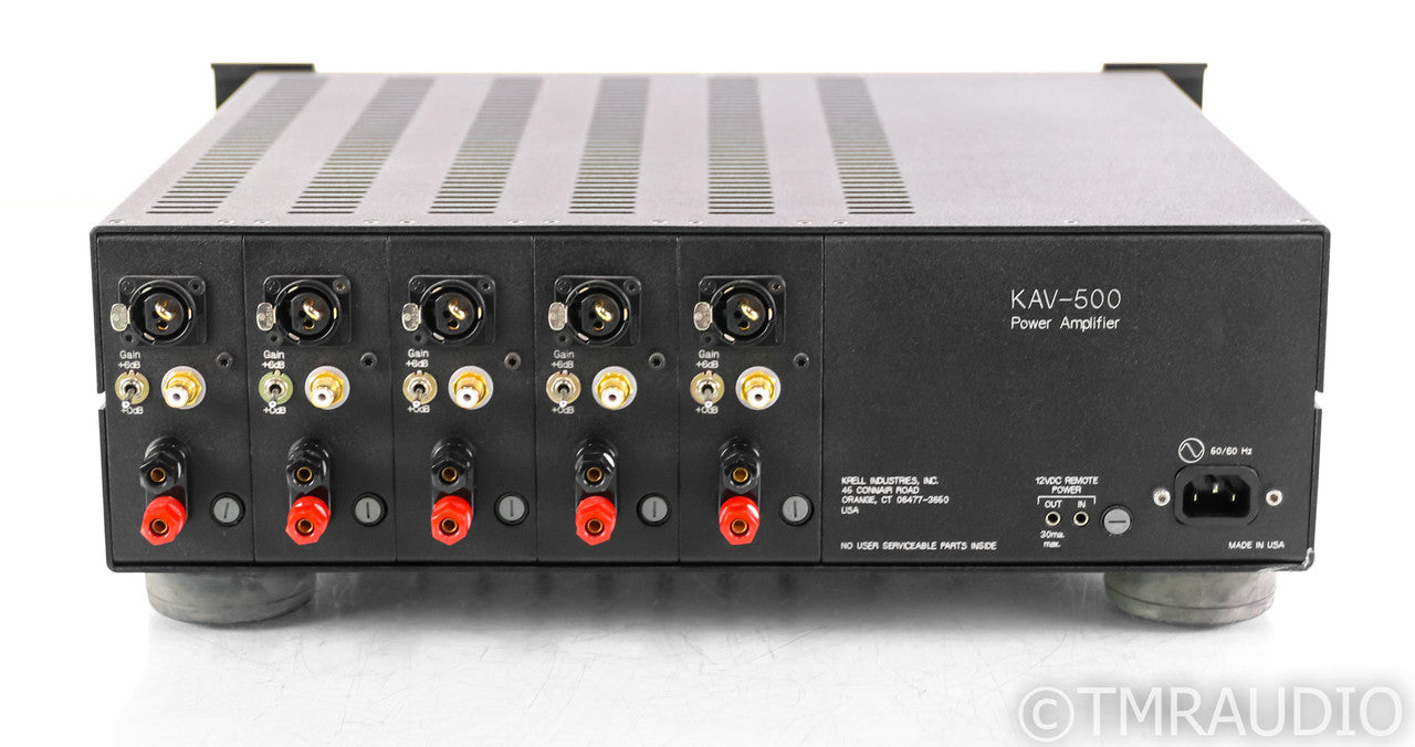 Krell KAV-500/5 Five Channel Power Amplifier; KAV500
