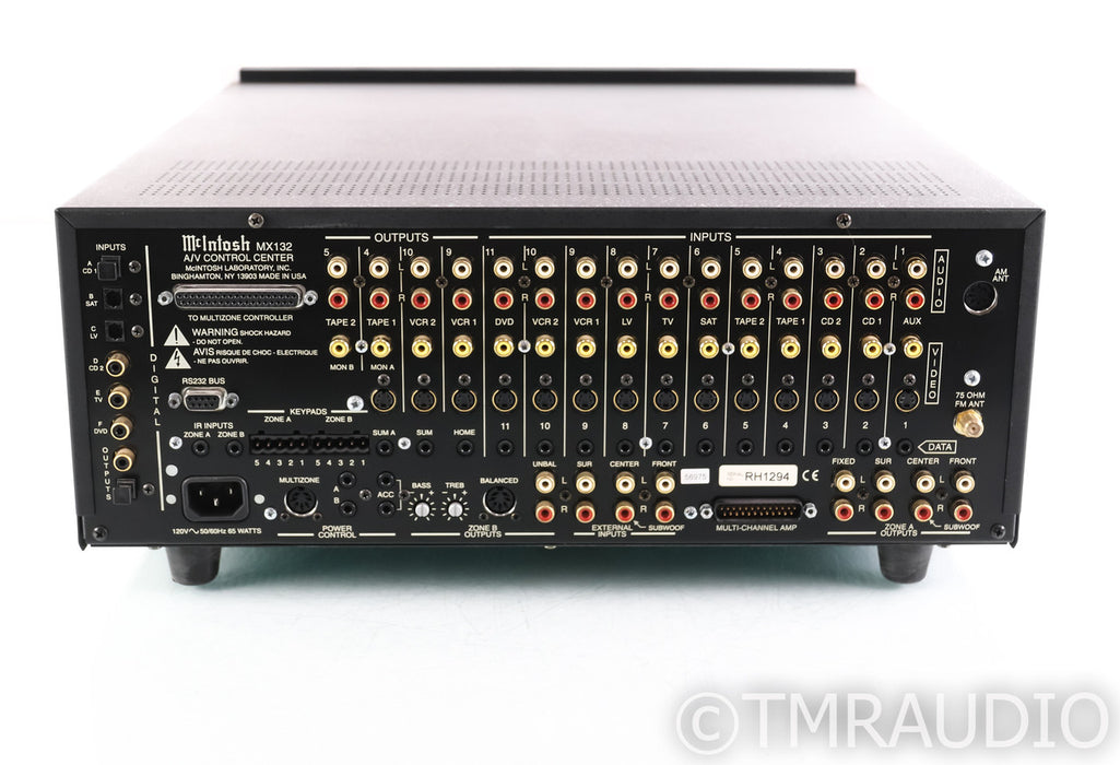 McIntosh MX132 5.1 Channel Home Theater Processor; MX-132 (No Remote)